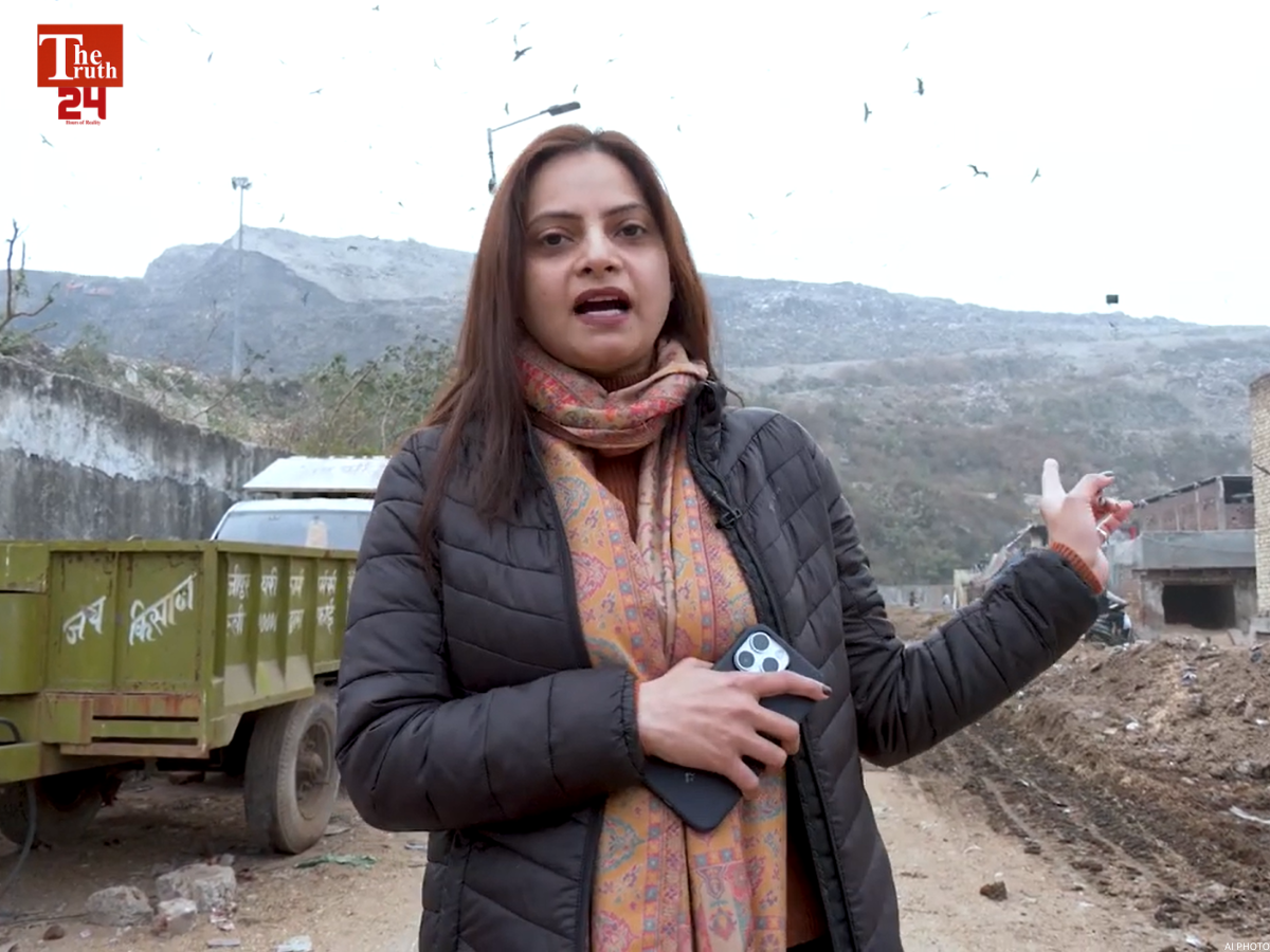 ghazipur garbage mountain
