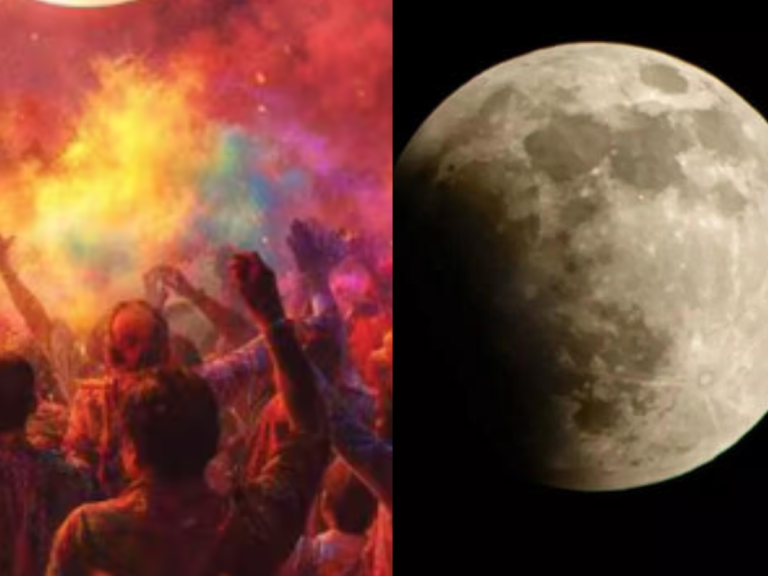 holi pr chandra grahan