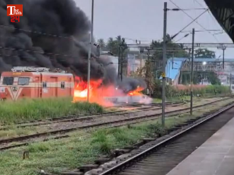 thrissur railway station fire
