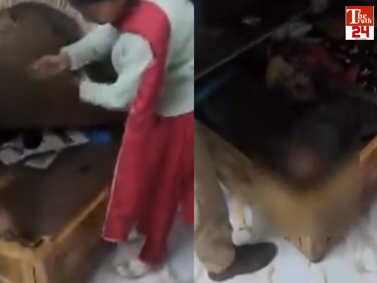Viral video 13 year old girl tortured for years as a maid locked in a box for half an hour trending video