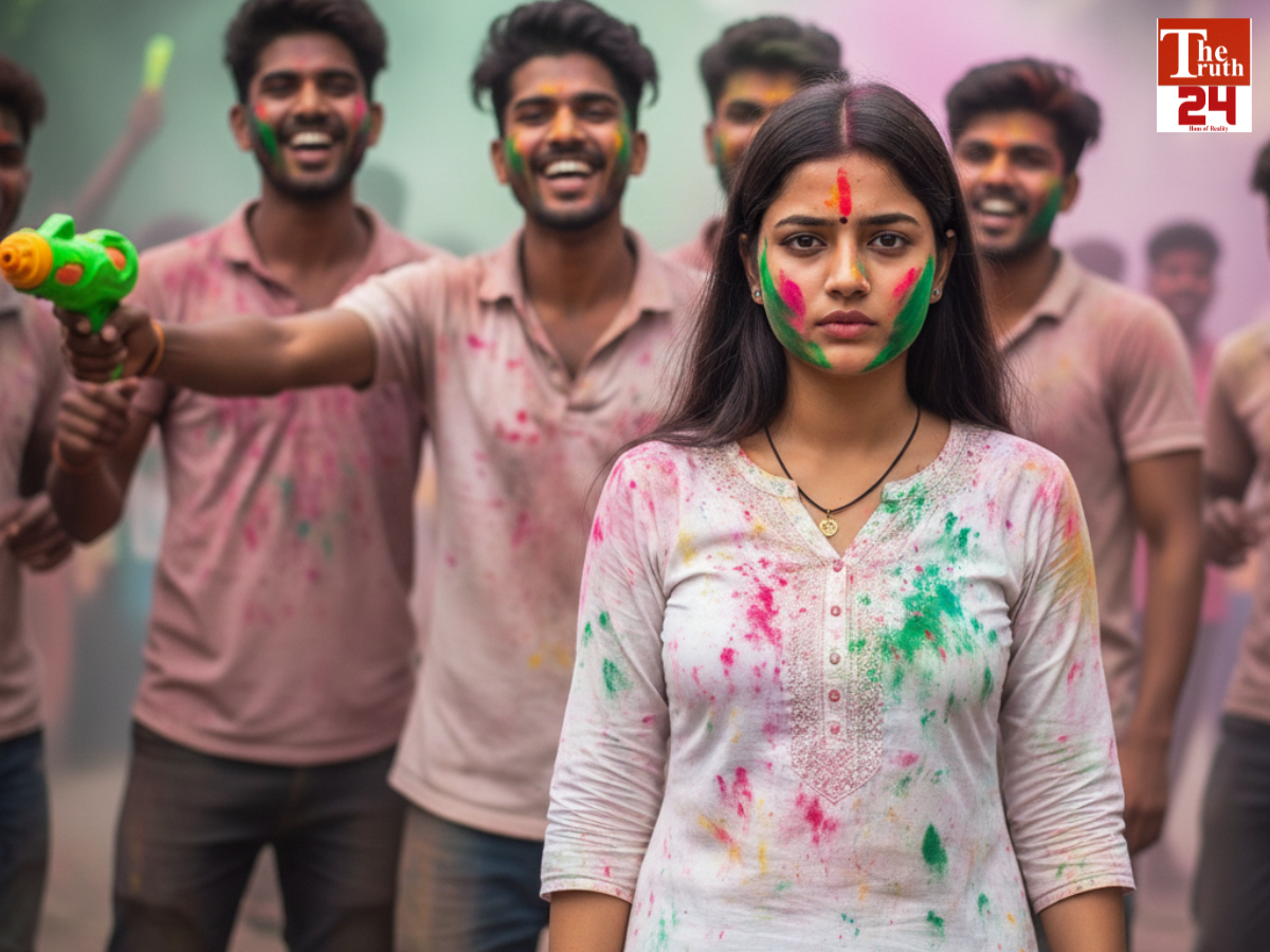 What will happen if anyone apply color without anyones consent in holi