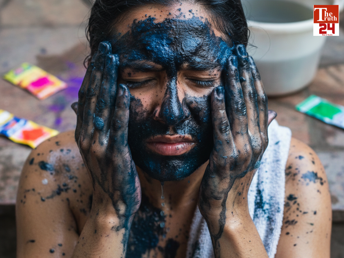 how to remove pakka colour from face