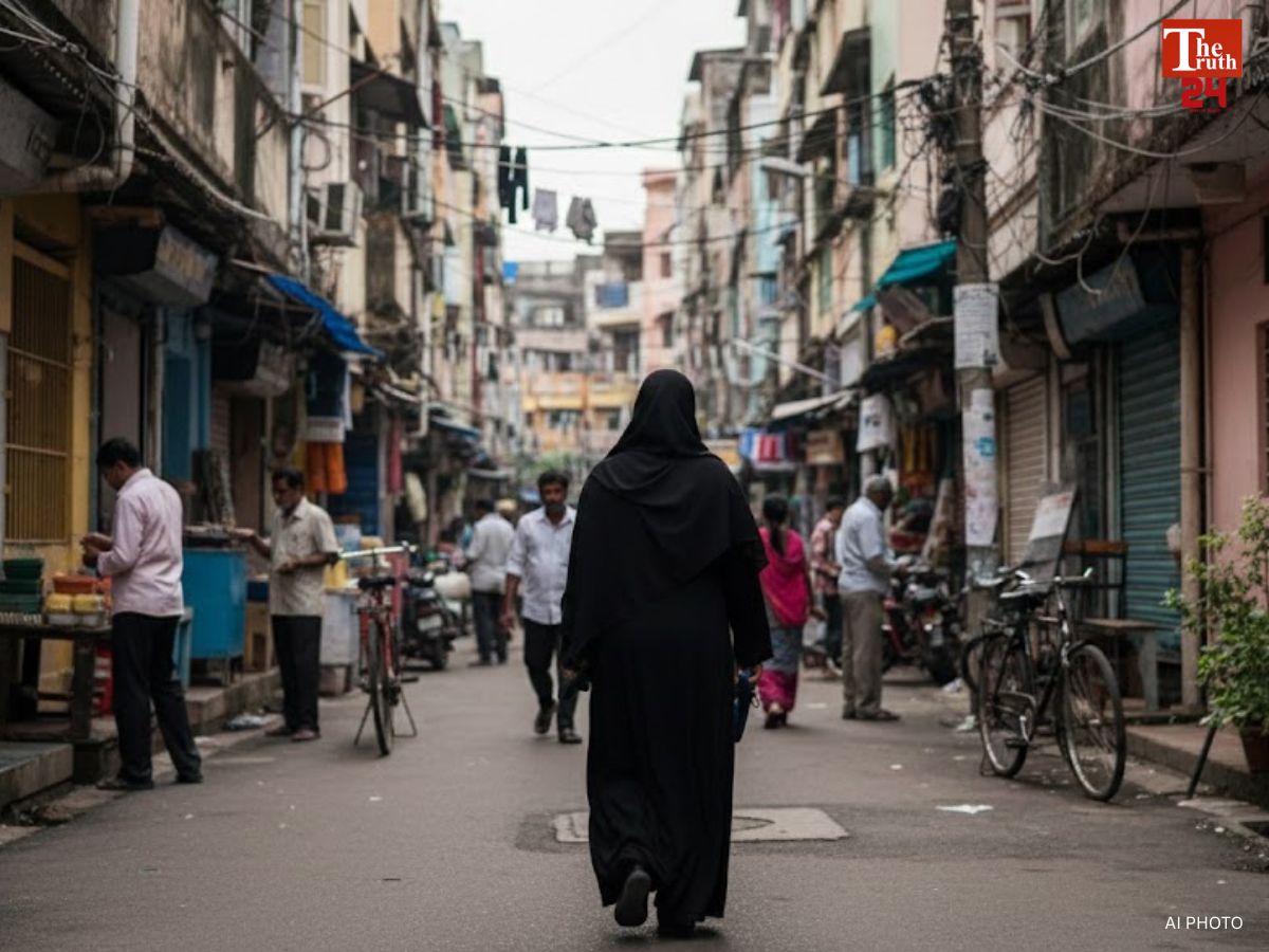 man traveling in train ladies coach