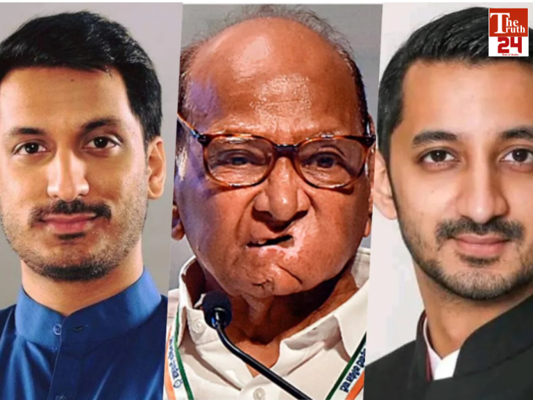 sharad pawar secret meeting in baramati between ajit pawar son parth and jai pawar Maharashtra politics