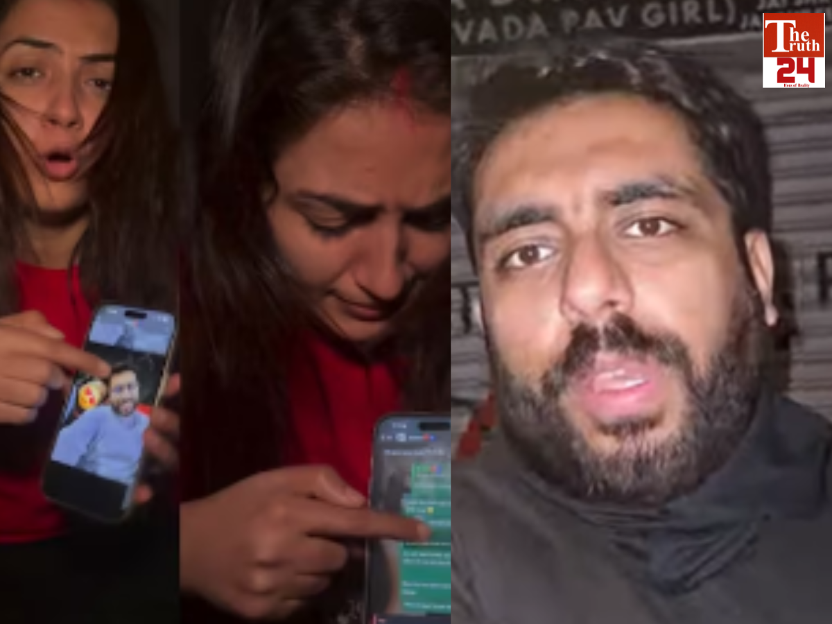 vada pav girl and husband controversy