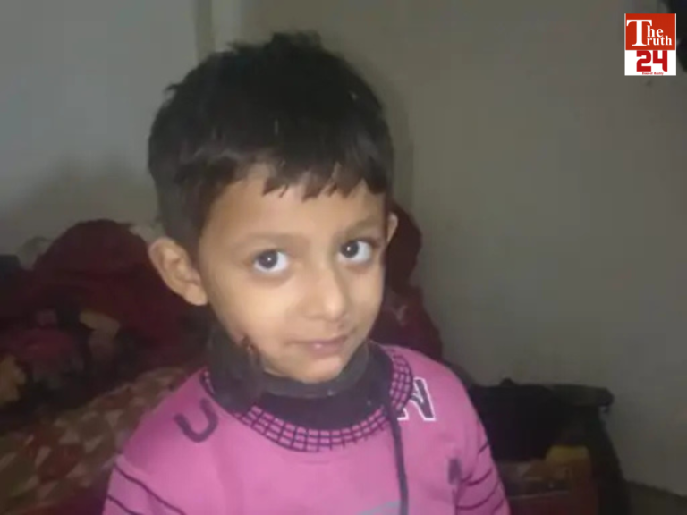 5 year old child fell into open pit badalpur preet vihar greater noida