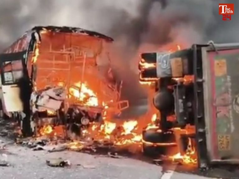 Andhra Pradesh bus fire