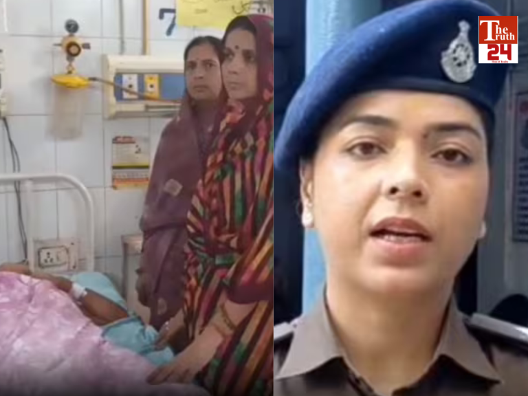 Gwalior acid attack on wife and children due dowry Madhya pradesh