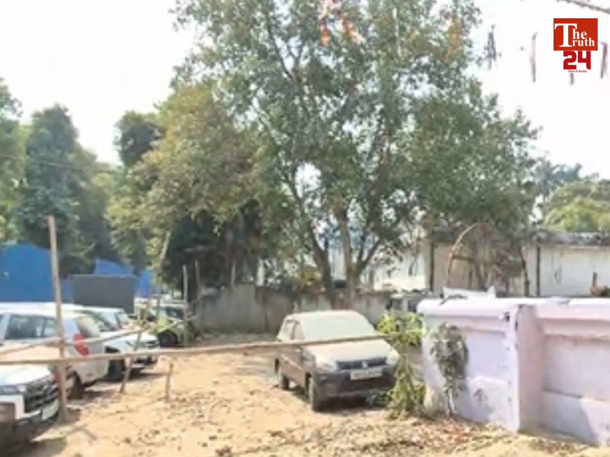 KGMU parking occupied Action will be taken today against illegal occupation near shrine