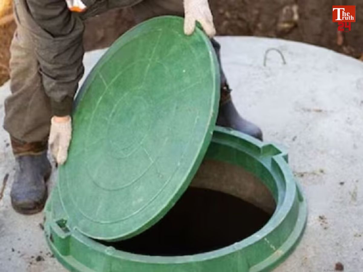 Kanpur septic tank cleaning accident