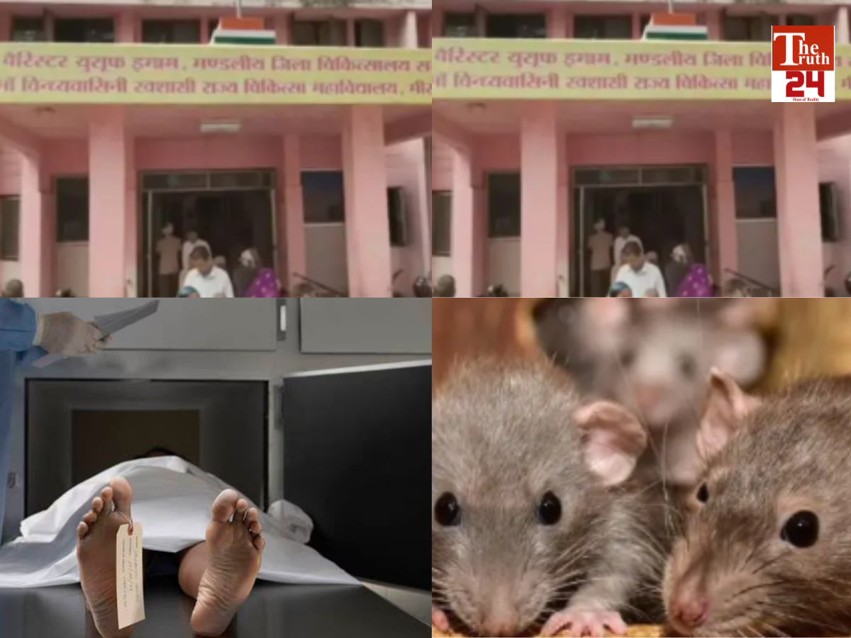 Mirzapur mortuary negligence rats chewed dead body up