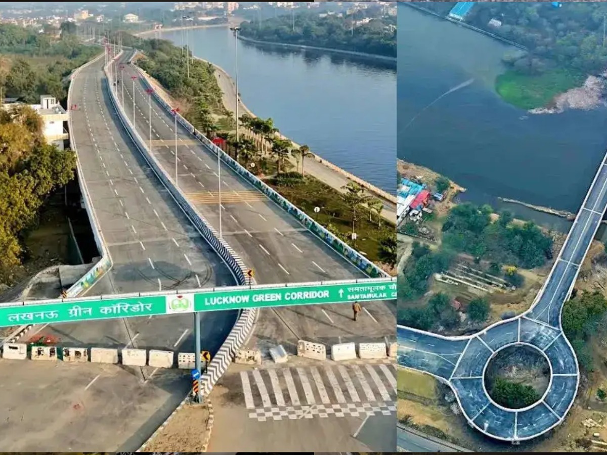 lucknow Green corridor phase 2 inauguration today 7 km long bridge relief form traffic jam to 5 lakh people