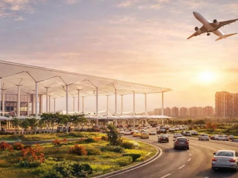 pm modi inaugurates noida international airport in jewar today know booking info