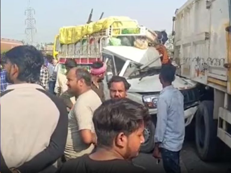 Horrific Road accident in Kanpur Prayagraj Highway Eight people died Postmortem Friday night