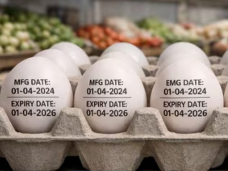 FSDA will not print expiry date on eggs from 1 April 2026 in uttar pradesh