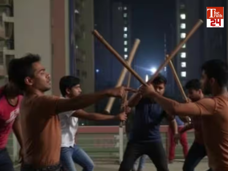 barabanki two groups lathi clash on holi