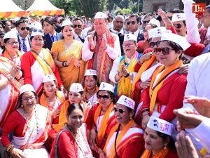 cm pushkar singh dhami celebrate