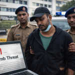 _gurugram fake gmail id bomb threat case accused arrested haryana