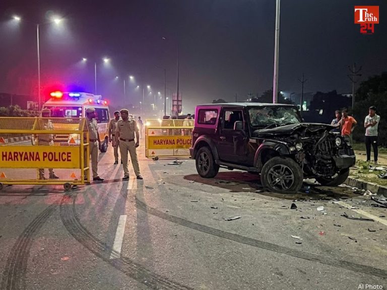 gurugram thar accident