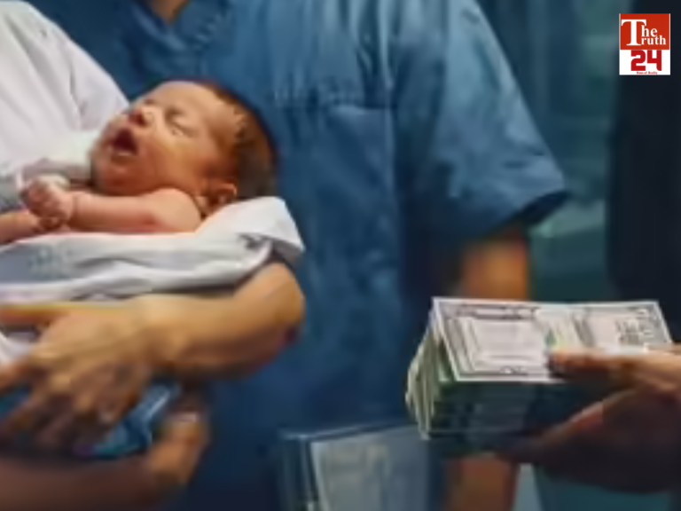 newborn trafficking case in greater Noida hospital WhatsApp deal