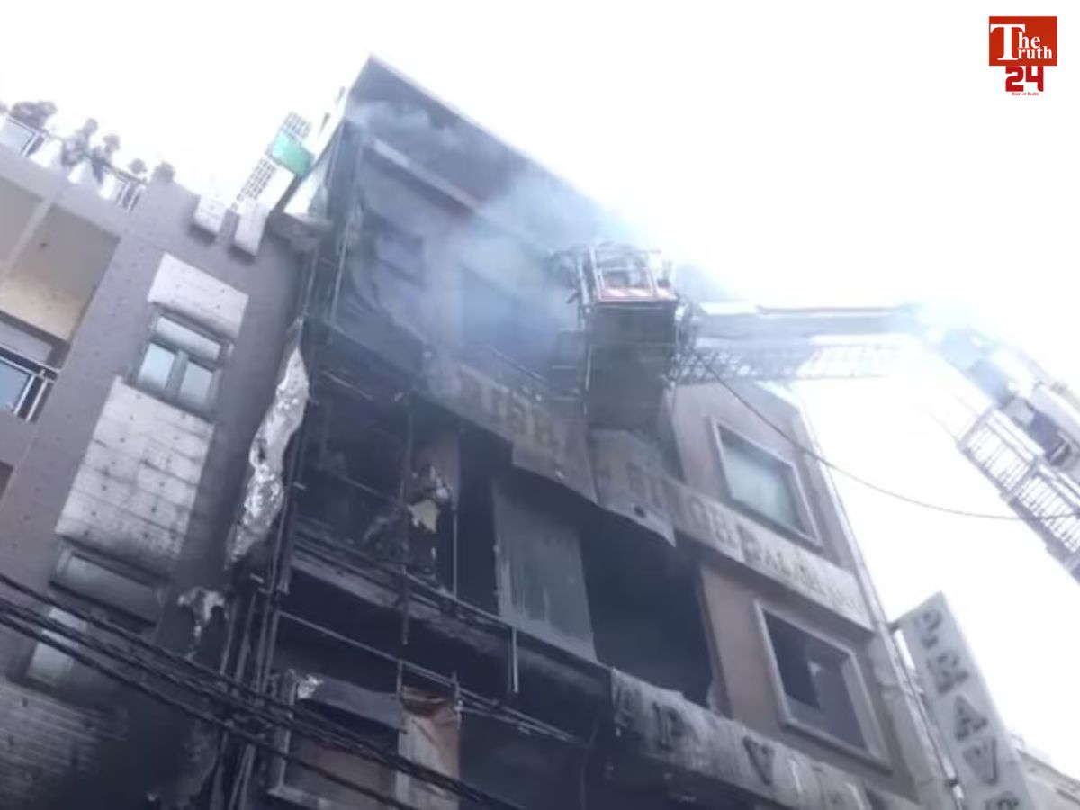 palam building fire