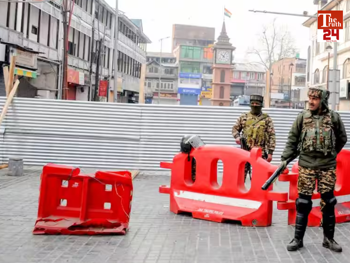protests after khamenei death security tightened in lal chowk restrictions srinagar kashmir on Jummah ki namaz