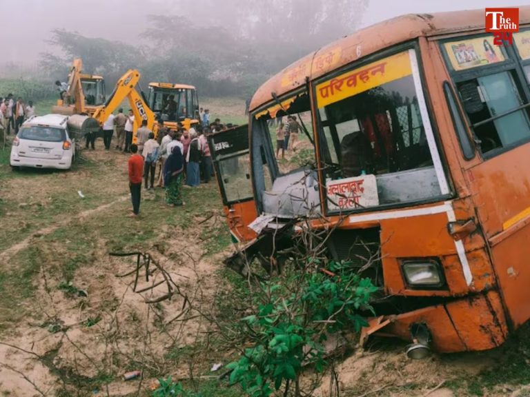 shahjahanpur road accident