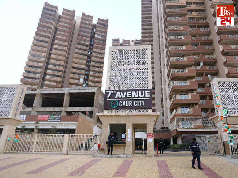 three year old baby died after falling from 12th floor balcony in Greater Noida