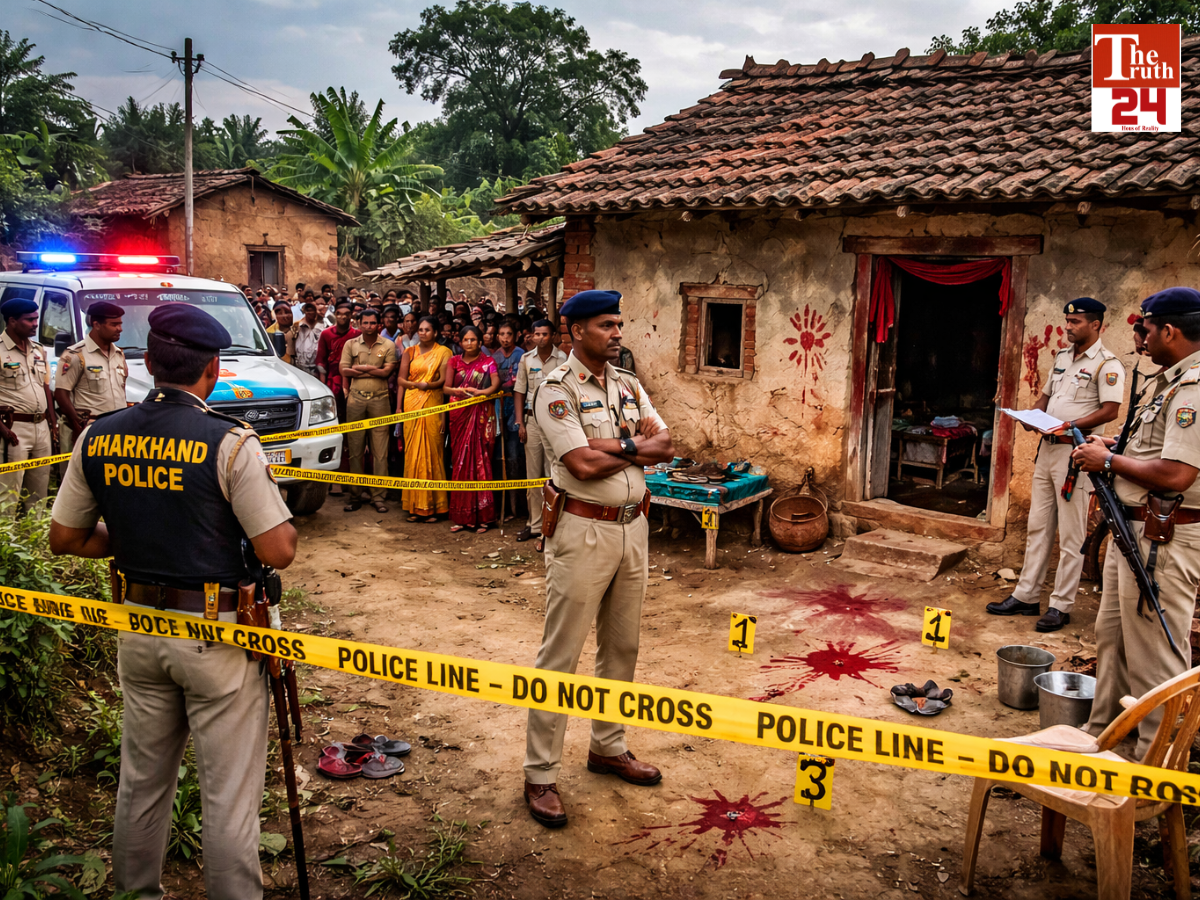 tribal family murder axe surperstition godda Jharkhand case