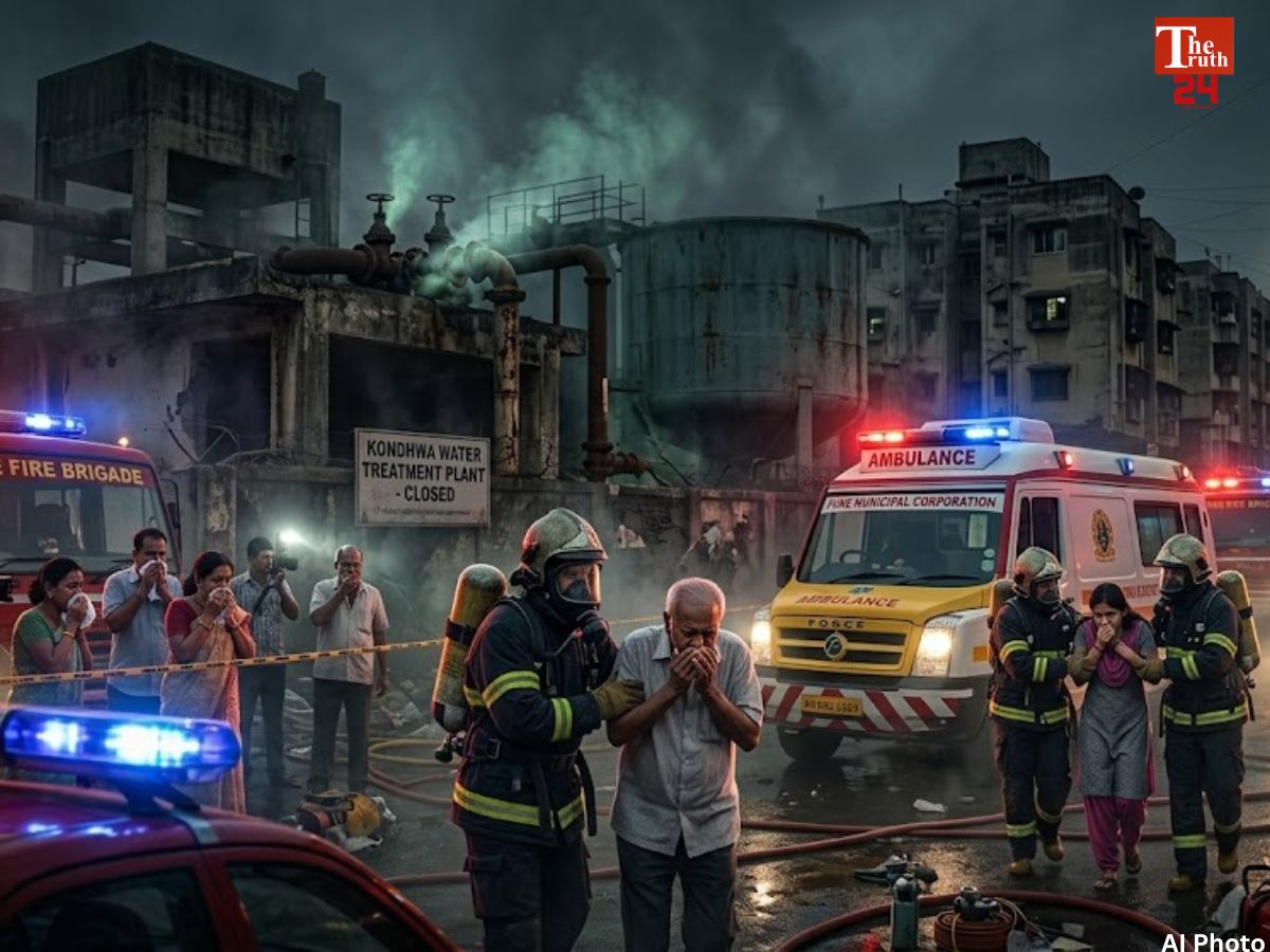 Kondhwa chlorine gas leak