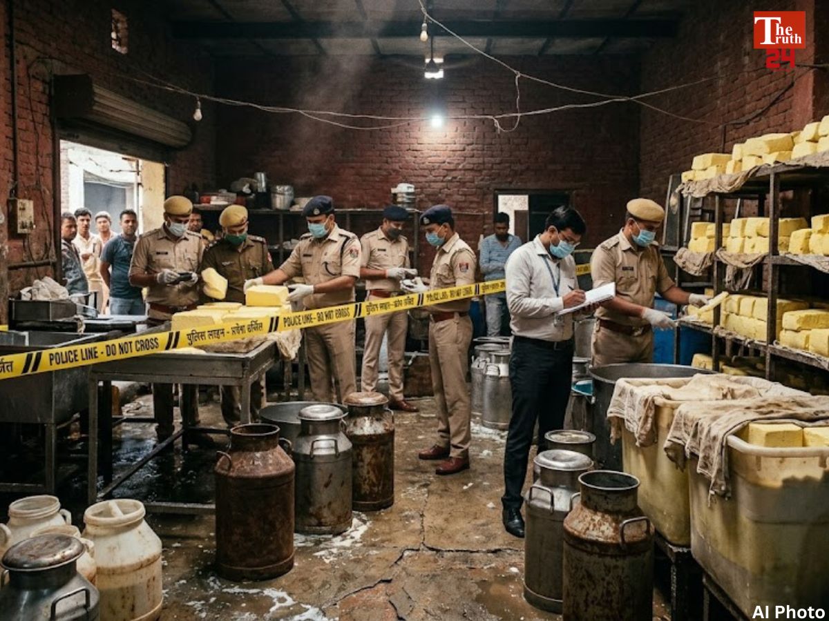 Meerut fake paneer factory raid