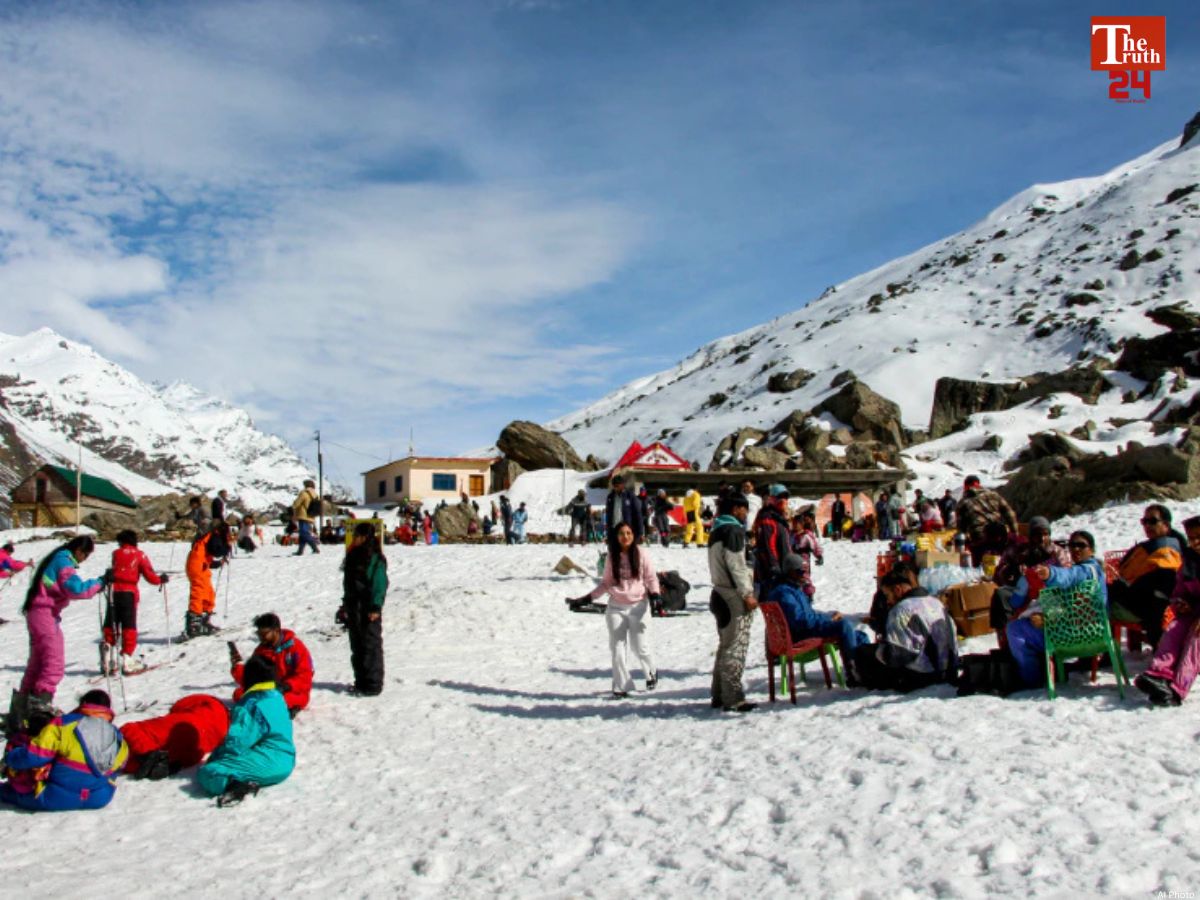 Uttarakhand and himachal snowfall