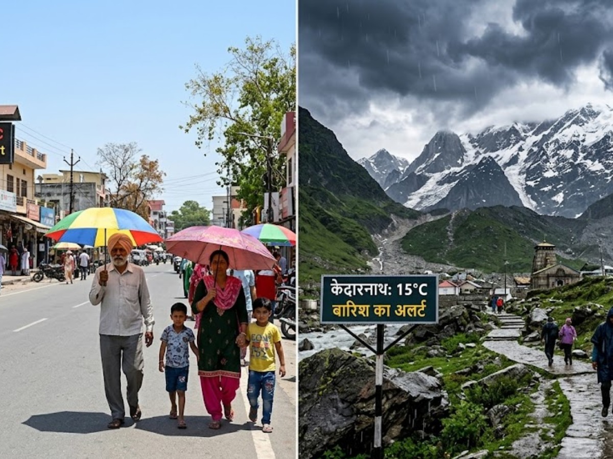 uttarakhand weather today forecast 23 april 2026 rain snowfall strong winds thunder storm imd aaj ka mausam