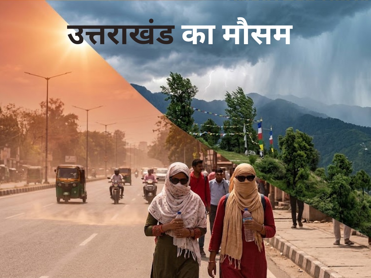 uttarakhand weather update today forecast 27 april 2026 rain storm snowfall alert dehradun chamoli mausam