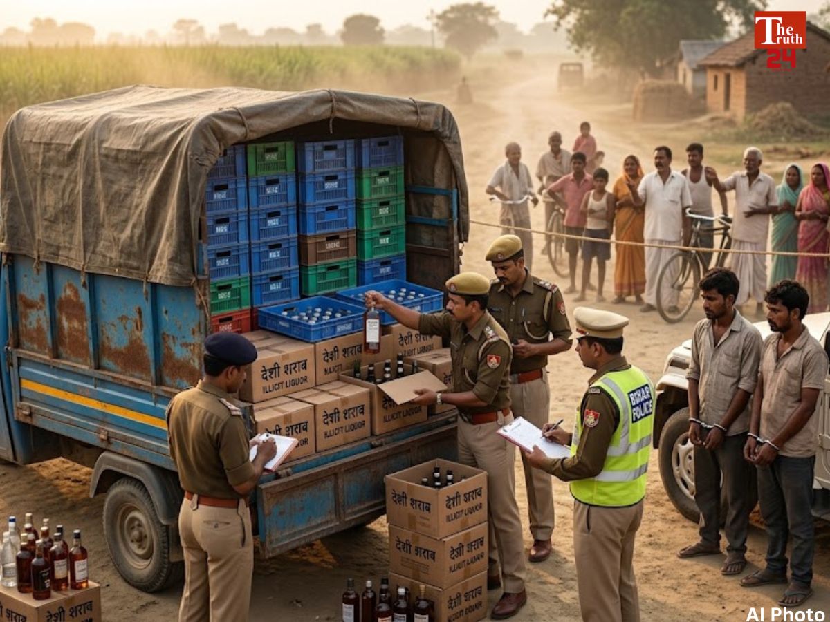 bagaha liquor smuggling