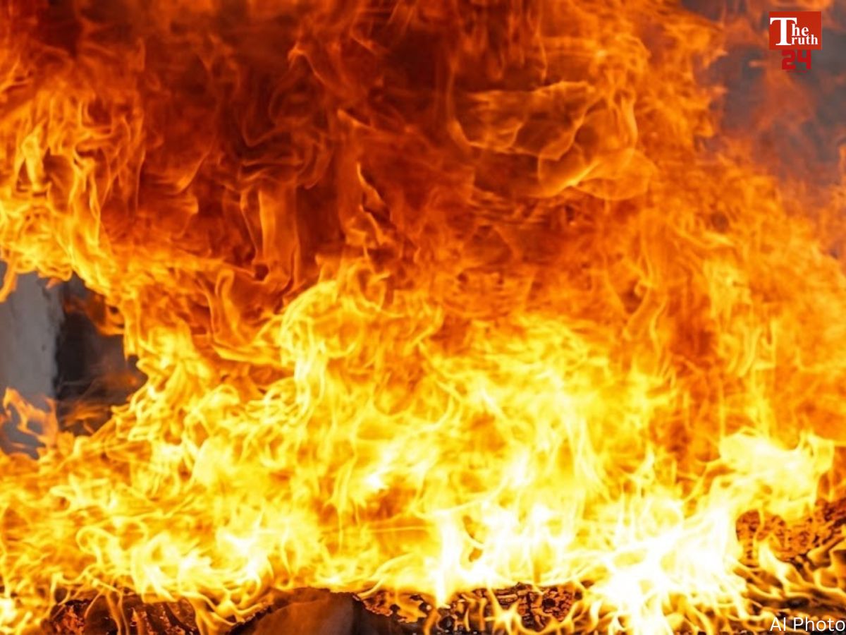 bjp worker house blast