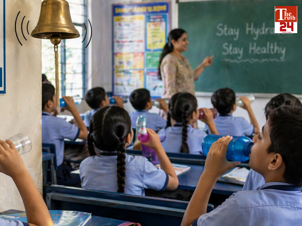 delhi school new guideline water bell due heatwave
