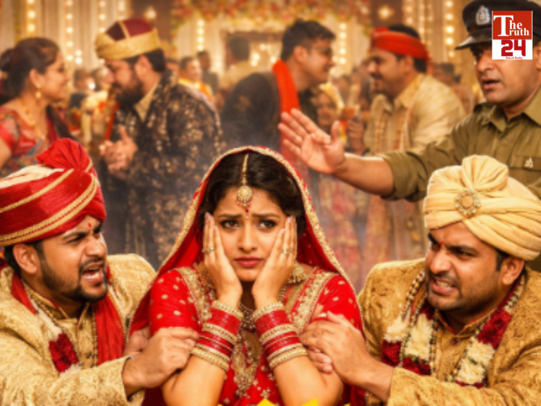 two grooms one bride wedding khatauli up