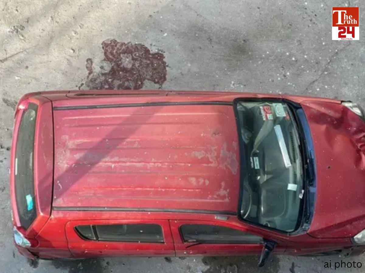 woman fall fifth floor Ghaziabad indirapuram