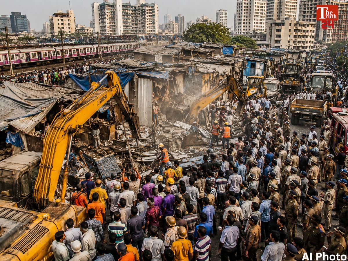 Bandra slum demolition
