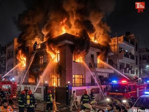 Delhi Hauj Khas fire incident
