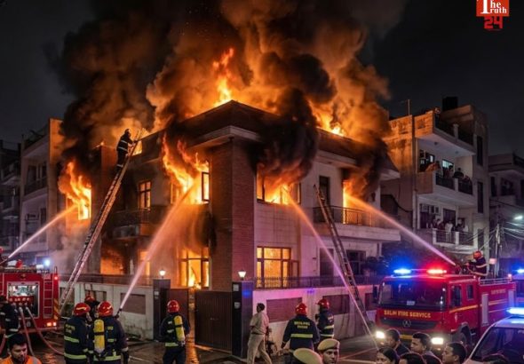 Delhi Hauj Khas fire incident