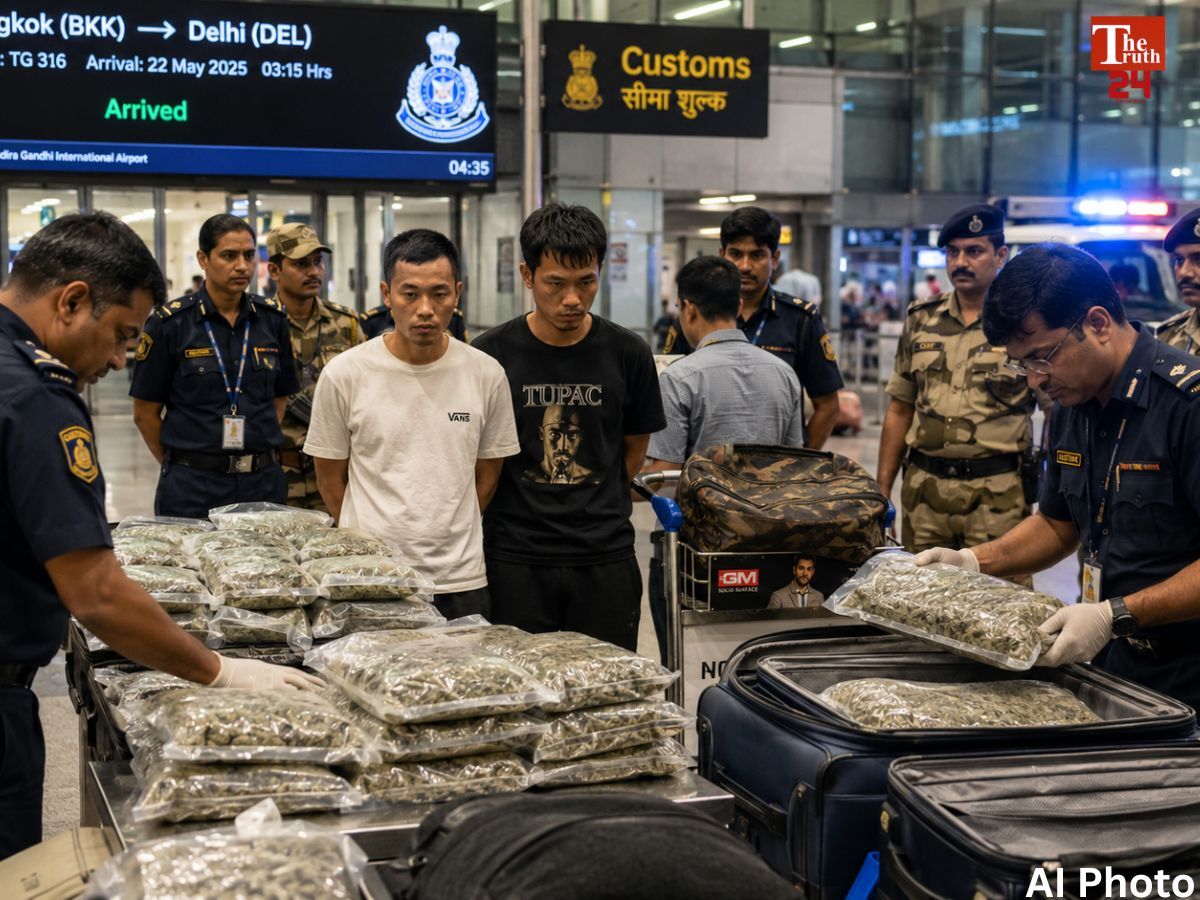 Delhi airport drug bust