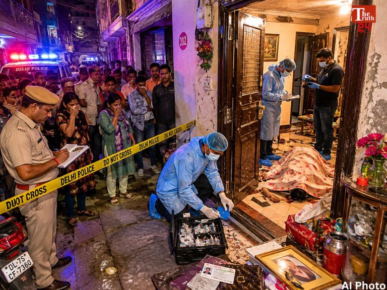 Delhi flat dead body case