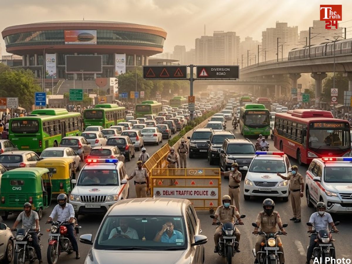 Delhi traffic advisory