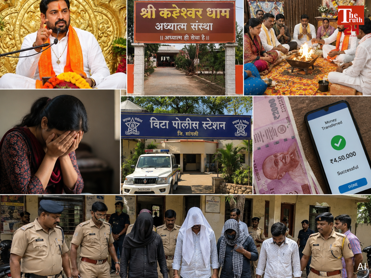 Maharashtra woman raped after claiming she was goddess vita ashram sexual abuse case sangli