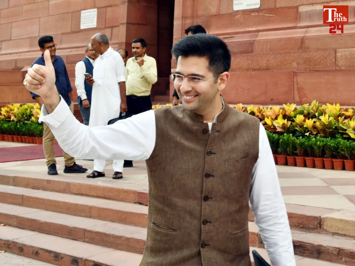 Raghav chadha bjp win Bengal election reaction