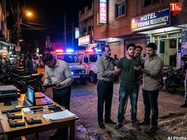 UP youth arrested in hyderabad