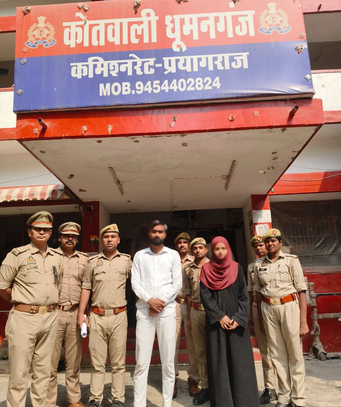 prayagraj mother and his lover arrested for 8 years old sons murder