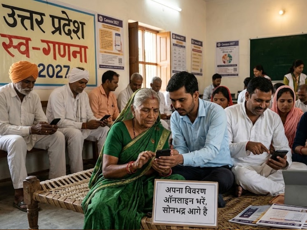 Self-census begins in uttarpradesh with approximately 98000 people filling out forms on first day